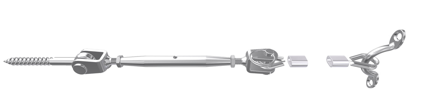 System E - Customer Swaged Rigging Screw with Jaw / Jaw System