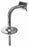 90° Elbow Handrail Bracket,Lag Screw, Round Top 50.8mm Mirror