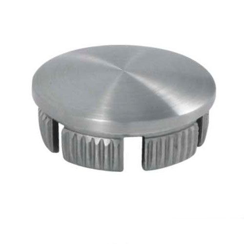 End Cap for 1.6mm x 50.8mm tube. Satin Finish