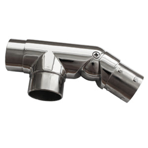 Flush Joiner Adjustable Tee 1.6mm x 50.8mm. Mirror Polish