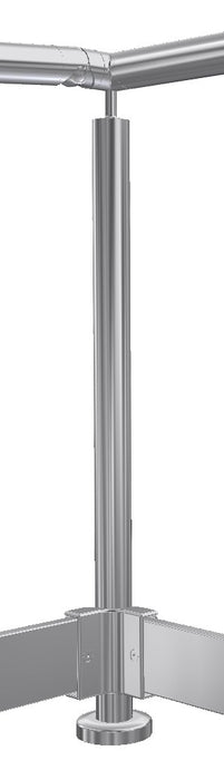 Post assembly, MARS system, corner post, ramp to landing