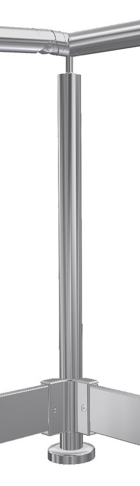 Post assembly, MARS system, corner post, ramp to landing