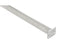 Post, Intermediate, Flat Bar 40mm x 5mm, top and bottom plate, Standard 11 holes and 960mm high, Satin Finish