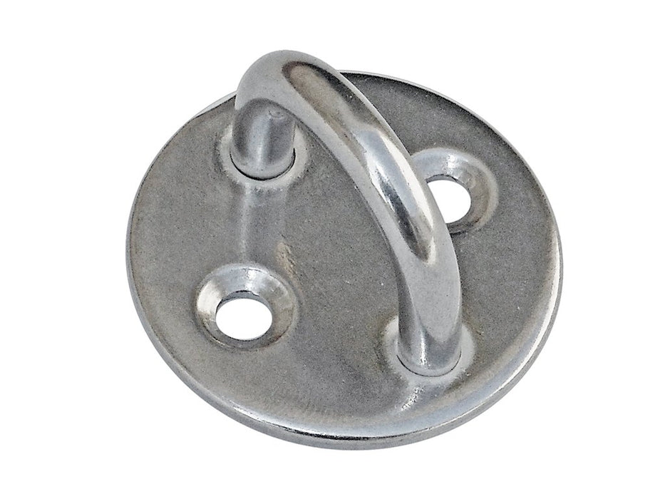 5x33mm Round Plate with 13mm Eye