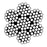 4.0mm S316 Stainless Rope 7 x 19 Construction - cut length per metre