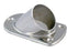 Oblong Wall Plate, 37° Socket 50.8mm Mirror Polish