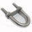 M8 x 75mm U Bolt with Machined Stops, Two Plates and Nuts