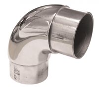 Corner Radius Flush Joiner, 25.4mm x 1.6mm, Mirror Polish