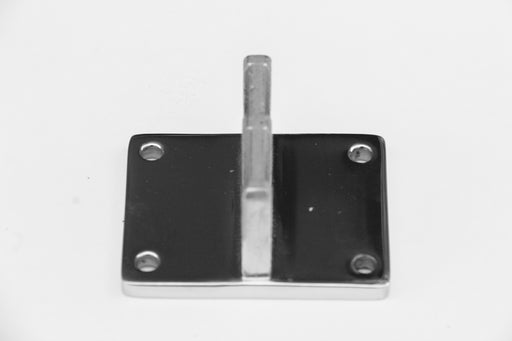 End Plate, suits 50 x 10 Rectangular Hollow Section, Mirror Polish