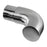 Scroll End Fitting/capped on one end. 1.6 x 50.8mm Tube. Mirror Polish