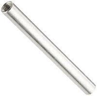 Standoff Post, 75mm long, 12mm diameter, Satin Finish