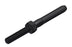 3.2mm x M6  Threaded Swage Terminal, LHT, Flat W/Lock Nut - 73mm, SS316 Black Finish