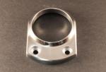 Heavy Duty End Base Plate, 6mm thick cast, for 50.8mm tube, Satin Finish