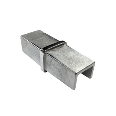 Joiner for 21mm x 25mm Rectangular Slotted Tube, Mirror Polish