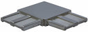 Corner Square Mitre Tube Joiner 1.6x50.8mmX10,Rectangular, Mirror Pollish