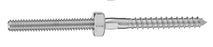 5mm Lag Screw with M5 Left Hand Threaded. Length 93mm,