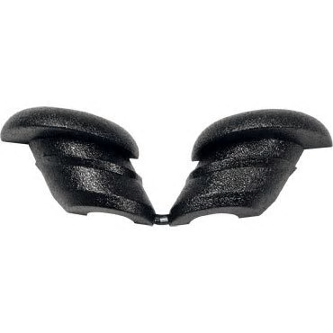 35° Angled Nylon Grommet for stairs. Two Piece, Black