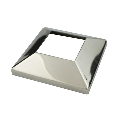 Cover Plate, 50mm square tube, Mirror Polish