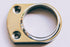 Heavy Duty End Base Plate, 6mm thick cast, for 50.8mm tube, Mirror Polish