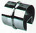 Straight Tube Joiner 1.6x50.8mm Single Slotted for glass, Mirror Polish