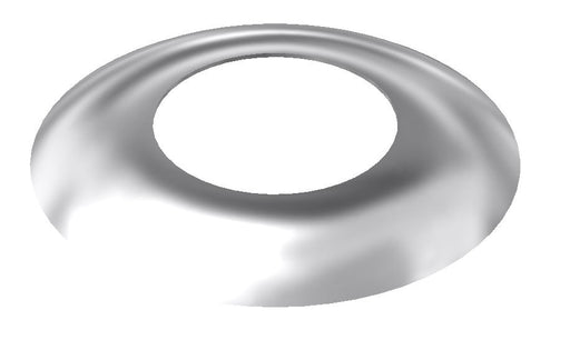 Cover Plate, Flat for Cored Posts, 50.8mm tube, Satin Finish