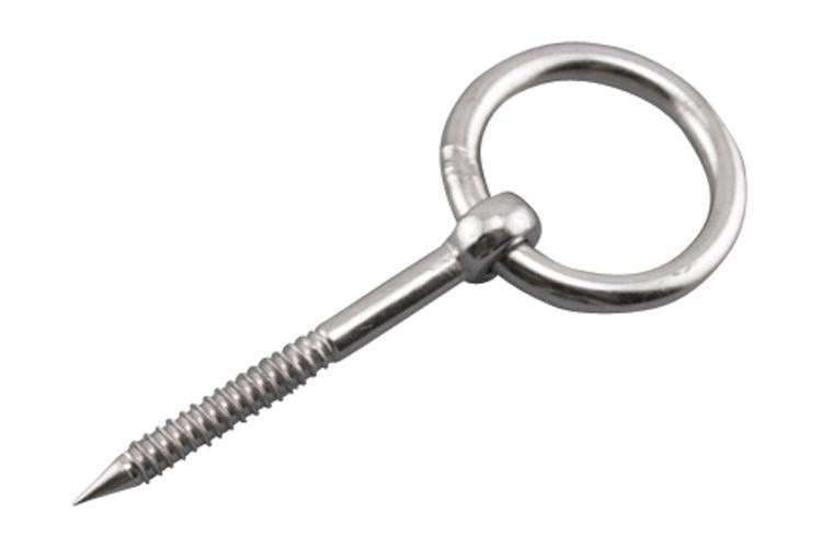 M6 Lag Eye with welded round ring