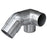 Perpendicular Corner Joiner Adjustable Elbow Right Hand Insert. Satin Finish