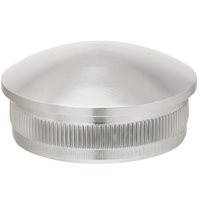 End Cap for 1.6mm x 25.4mm tube. Satin Finish