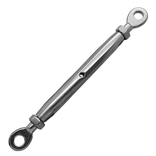 M8 Rigging Screw Eye + Eye W/Lock Nuts
