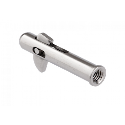 Flip Lock Nut, M6 x 30mm, 316 Grade Stainless Steel, Right Hand Thread