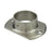 Oval Base Plate, 2 Hole, 38mm, Satin Finish