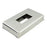 Cover Plate with Raw Base, 50mmx25mm rectangular tube, Mirror Polish