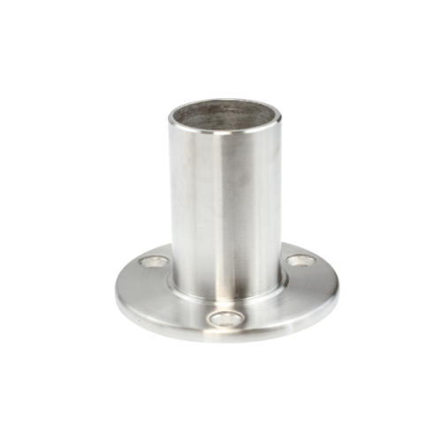 Long Base Plate, 3 Hole, 1.6x50mm tube, Satin