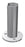 Buffer Rail Post, 160mm high, 3 Hole, 1.6x50mm tube, Mirror Polish