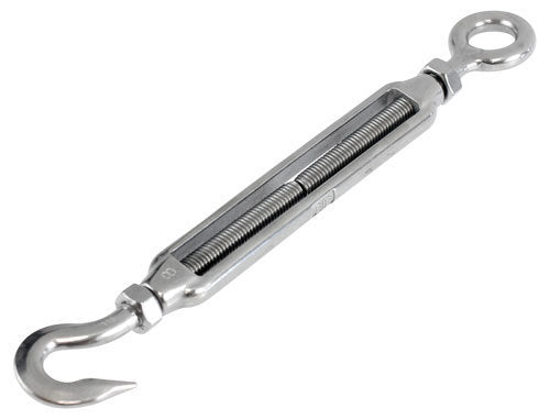 12mm Turnbuckle Open Body Hook + Eye
