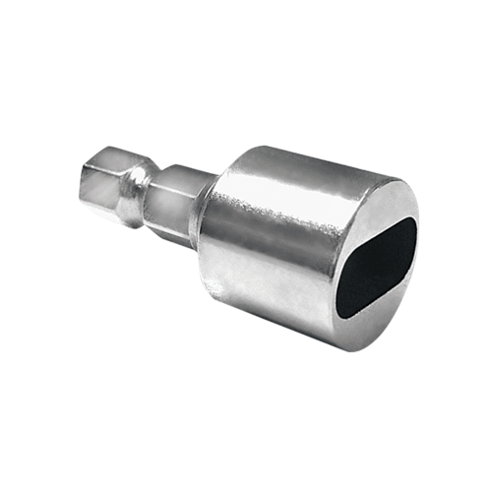 Socket for driving M6 lag eye screw into timber (Nickel Plated). Not suitable for Impact Drivers