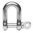 12mm Standard D Shackle
