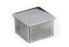 Square End Cap 1.6mm x 50.8mm tube. Mirror Polish