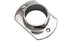 Oval Base Plate, 2 Hole, 25mm tube, Mirror Polish