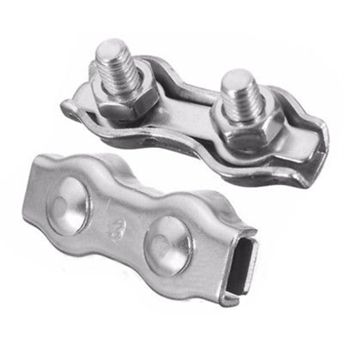 4mm Duplex Wire Rope Grip Flat