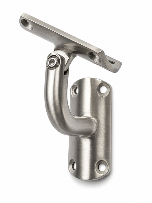 Adjustable Post Saddle, Side-Mounting, Round Top, 50.8mm Satin Finish