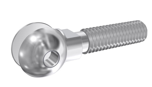S316 Ball Connector, Pin Type, M6 RH Male