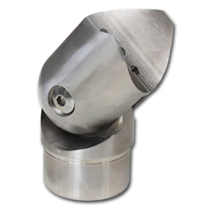 Adjustable Perpendicular Tube Support. 50.8mm x 3.0mm tube. Satin Fini ...