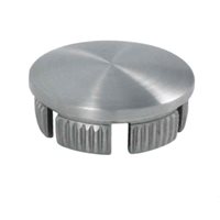 End Cap for 1.6mm x 38.1mm tube. Mirror Polish