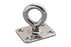 40mm Square Plate with 18mm Swivel Eye