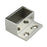 Wall End Bracket for 50 x 25mm Mirror Polish