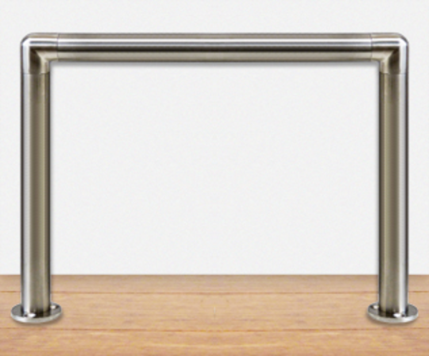 Hand Rail Kit Type 1, for Horizontal Handrail with Flush Joiners, for 50.8mm x 1.6mm tube, Satin Finish