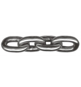 6mm Chain, Medium Link,  304 Grade, per meter