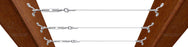Balustrade System A - Eye / Eye Turnbuckle with Saddles
