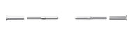 Balustrade System G - Hex Head Tensioners both ends
